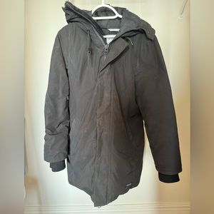 TNA Women's Black Ski Snow Jacket with Hood